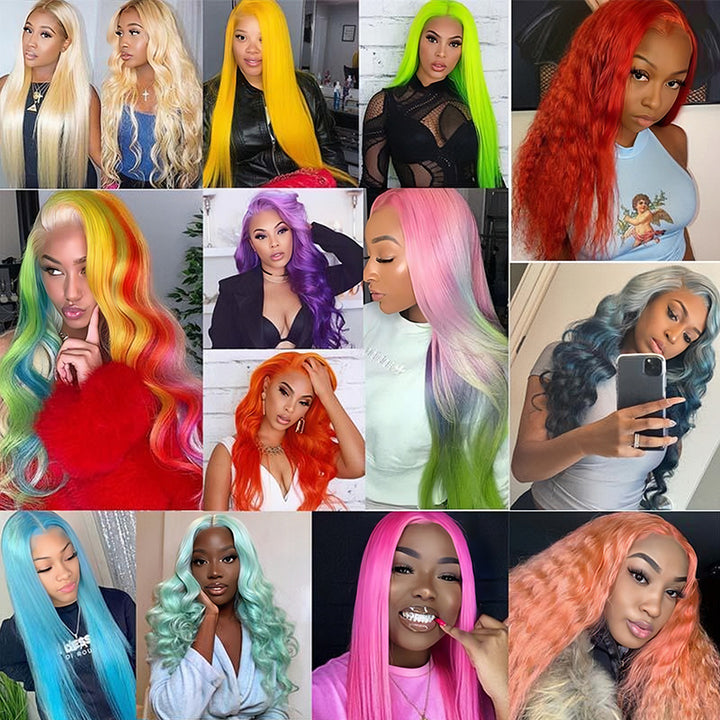Custom Colored Wig: 5-7 Processing Days | No Return