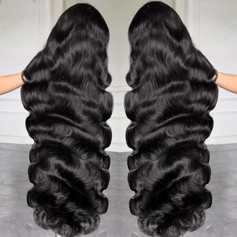 SZC 30 32 34 36 38 40 inch Red Brown Honey Blonde Highlights 13x4 Lace Front Human Hair Wigs