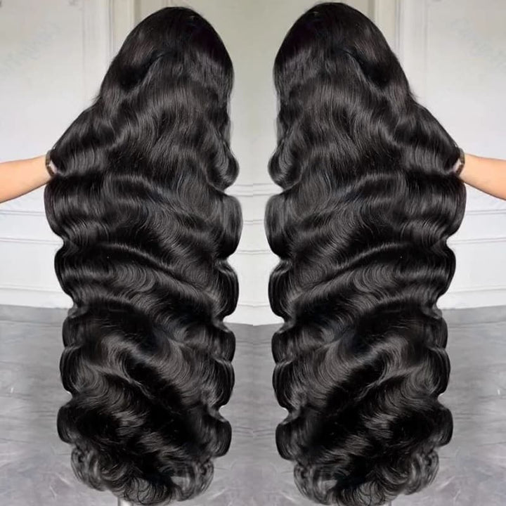 SZC 30 32 34 36 38 40 inch Red Brown Honey Blonde Highlights 13x4 Lace Front Human Hair Wigs