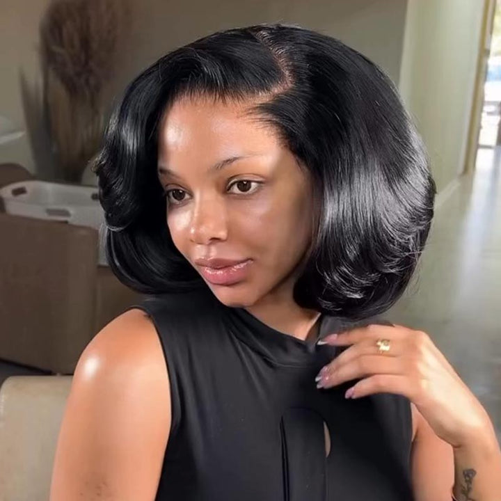 SZC Pixie Short Bob Wig 13x4 Lace Frontal Human Hair Wigs