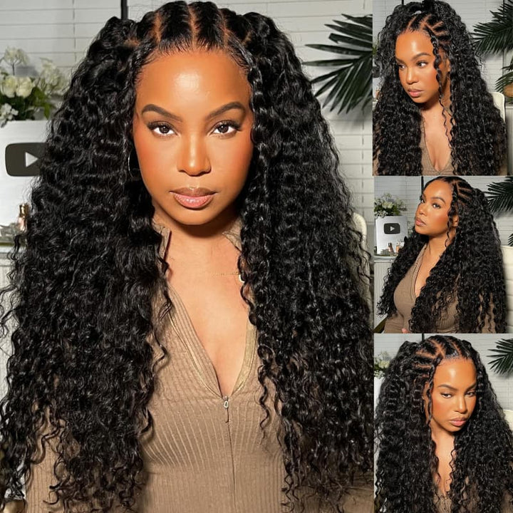 SZC ⚡️$200 OFF 2 Day Fast Shipping Water Wave Body Wave Bob Human Hair Wig