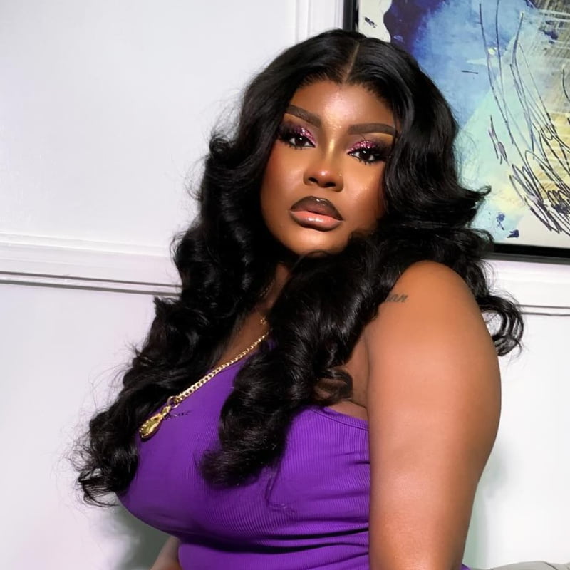 SZC 250 300 Density Body Wave 13x4 Lace Front Virgin Human Hair Wigs