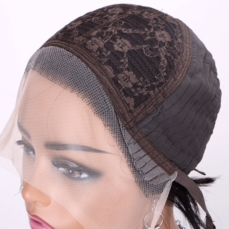 SZC Short Pixie Cut Curly 13x1 Lace Front Virgin Human Hair Wigs （Limit 3 per order ）