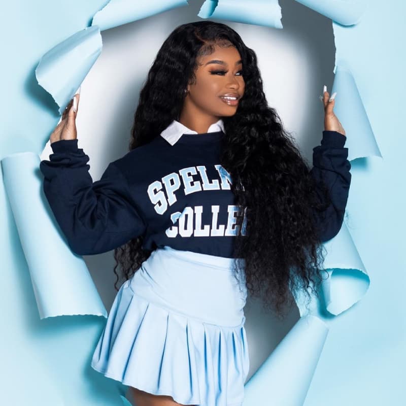 SZC Student Affordable Back to School Graduation College Girl 13x4 Water Wave Lace Frontal Human Hair Wigs