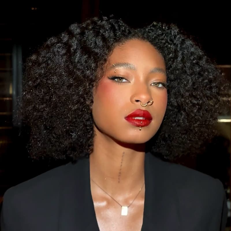 SZC Tight Kinky Curly Short Bob 13x4 Lace Frontal Human Hair Wigs