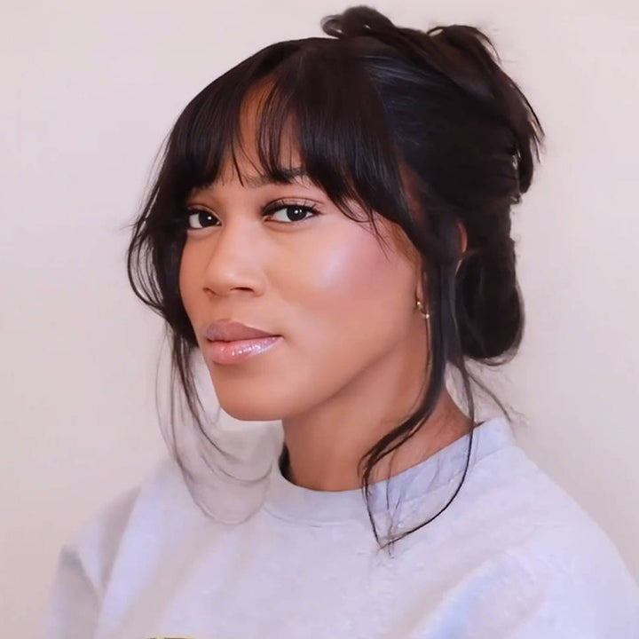 SZC Undetectable Natural Scalp Free Part Anywhere Full Lace Human Hair Wig