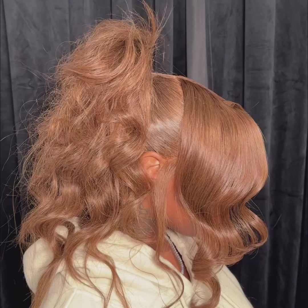 SZC 613 Blonde Full Lace Front Virgin Human Hair Wigs
