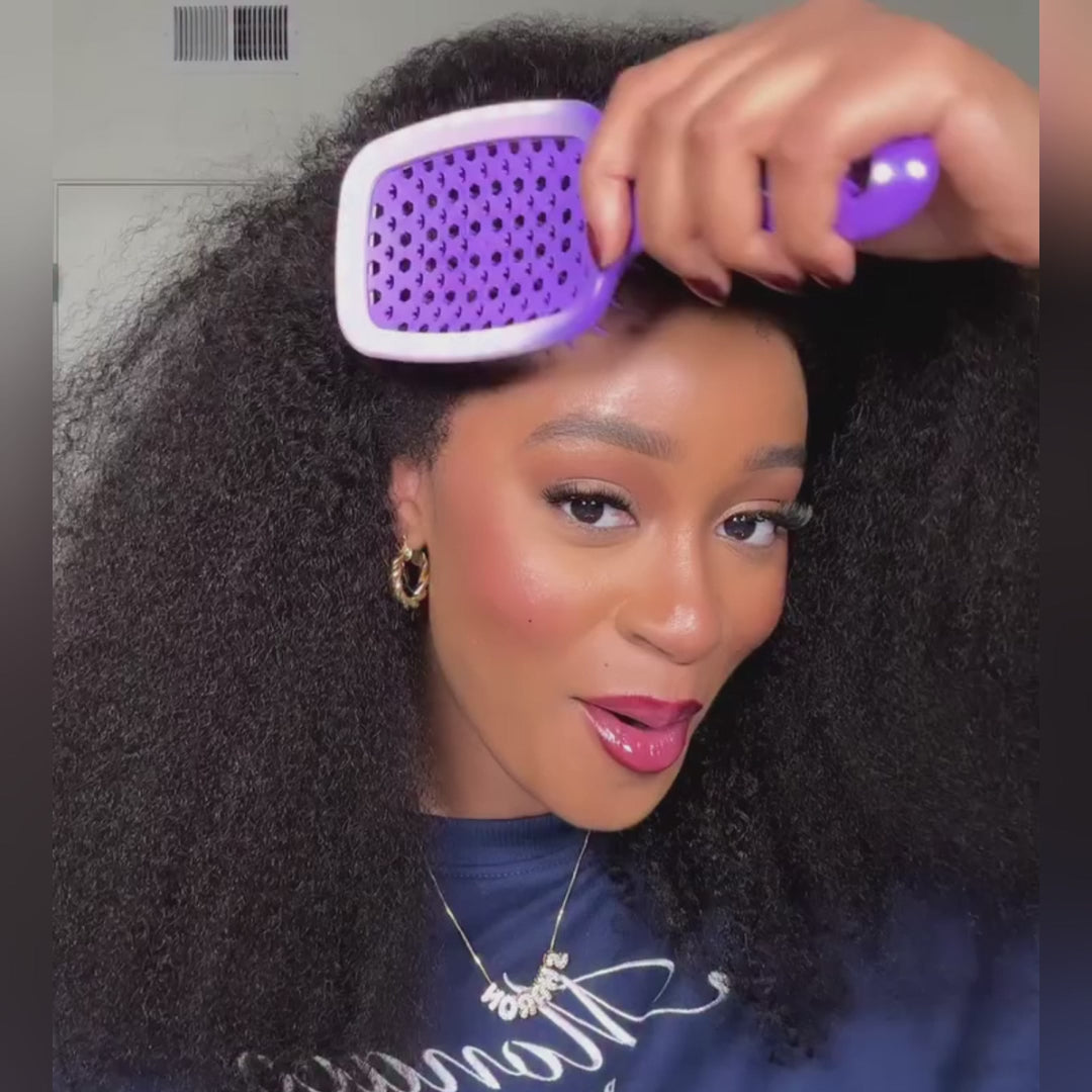 SZC SDD Super Double Drawn Full Volume Kinky Curly Bob 13x4 Lace Frontal Human Hair Wigs