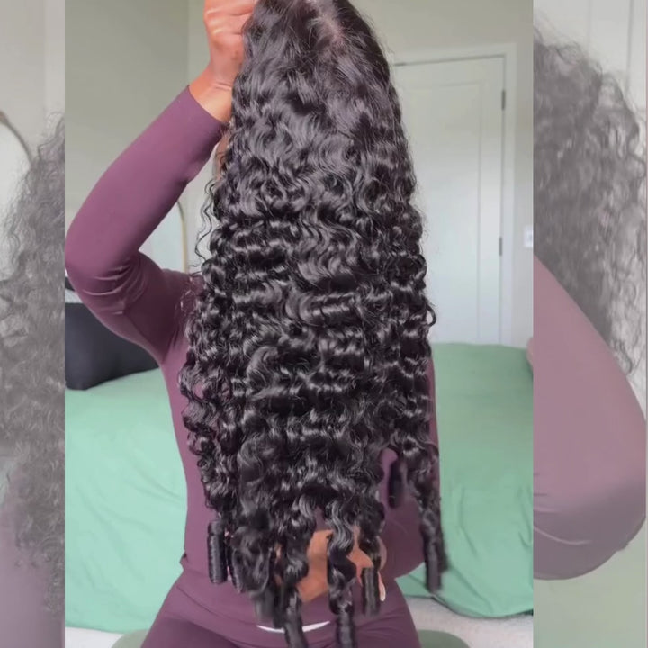 SZC Raw Burmese Curly Short Bob Elegant 13x4 Lace Frontal Human Hair Wigs